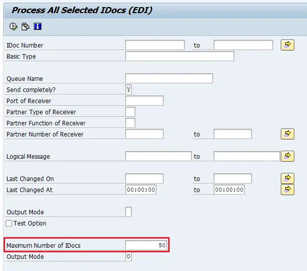Maximum Number of iDocs Parameter for RSEOUT00