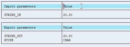 behavior of NUMERIC_CHECK FM in SAP for decimal input