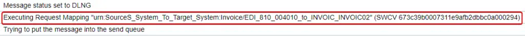 EDI XML mapped with the iDoc by message mapping program