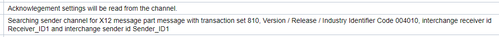 Split EDI Transaction Sets picked by Sender Channel