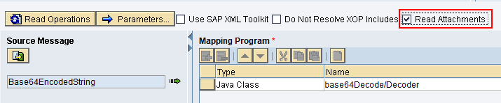 Read Attachment option should be marked in the Operation Mapping for attachment handler to access attachments in the payload.
